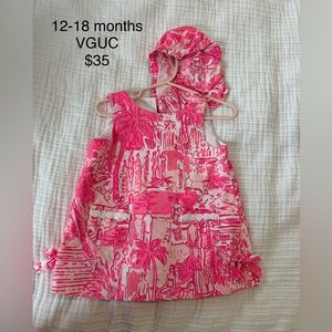 Lilly Baby Shift- I believe the print is Skinny Dipping?